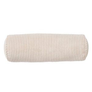 Cushions: Cordell Bolster Cushion - Ivory Beige (50cm)