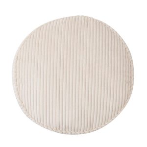 Cordell Round Cushion - Ivory Beige (40cm)