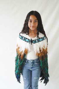 Kingfisher Blue Kids Korowai