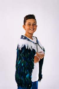 Kids Korowai: Blue Kids Korowai