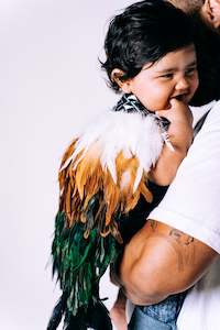 Ngahere Green Designs: Green Baby Korowai