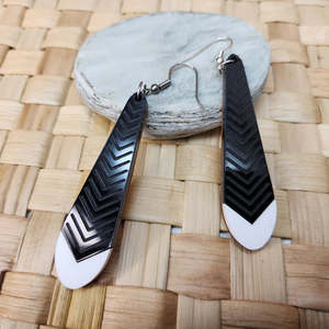 Trouble Maker: Huia Feather Earrings