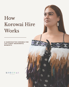 Contemporary Maori Korowai Hire Collection: Contemporary Māori Korowai Hire