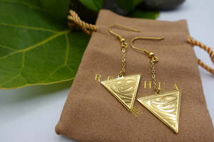 Jewellery: Tapatoru Drop Earrings