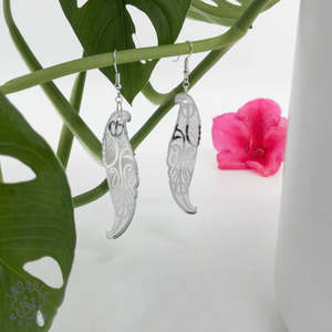 Jewellery: Wai Huruhuru Earrings