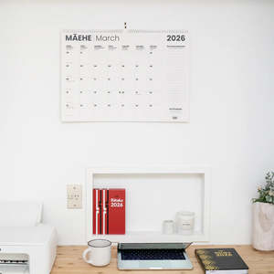 Stationery: 2026 Mahere ā Marama Māori Wall Calendar