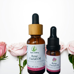 Rose Facial Oil, for normal and combination skin Sanflora Wellbeing