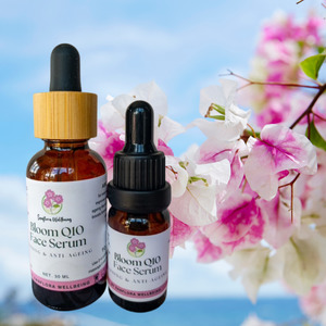 Bloom Q10 Face Serum, for mature skin Sanflora Wellbeing
