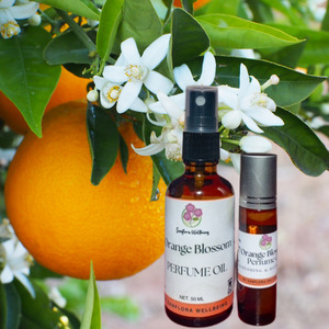 ORANGE BLOSSOM - Perfume Oil, organic Sanflora Wellbeing