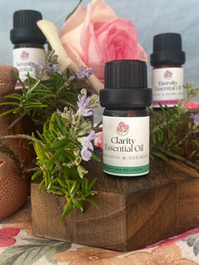 Rose Essential Oil Blend - Clarity & Uplift Sanflora Wellbeing