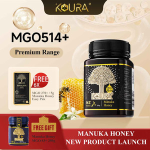 Products: KOURA Manuka Honey MGO 514+ 250 g Koura Honey NZ