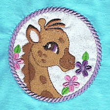Animal Patches Applique Machine Embroidery Design