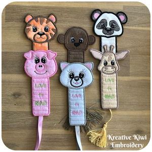 In the hoop Bookmarks 4x4 hoop