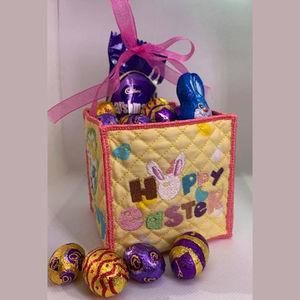 In the hoop Easter Basket