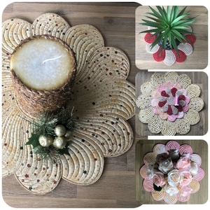 Swirly Placemat 2 - Machine Embroidery Catalogue Kreative Kiwi