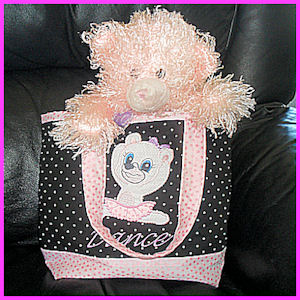 Dancing Animals Applique Machine Embroidery Design