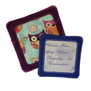 Products: In the hoop Blank Coaster Applique Machine Embroidery Design