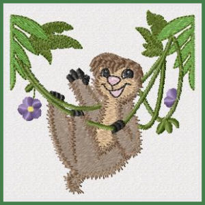 Free Jungle Animals Machine Embroidery Designs