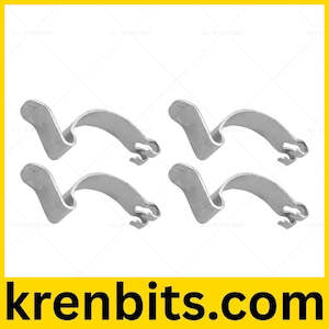 Hilux: 4 Air Filter Cleaner Housing Box Lid Spring Clip Clamp Suitable for Landcruiser