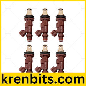 Hilux: 6PCS Fuel Injectors Suitable For Toyota Hilux Prado 5VZ-FE V6 3.4L 23250-62040