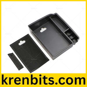 Car Armrest Storage Center Console Tray Box Suitable For Toyota Fortuner Hilux