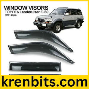 Landcruiser: Toyota Landcruiser 80 Monsoons Weathershields