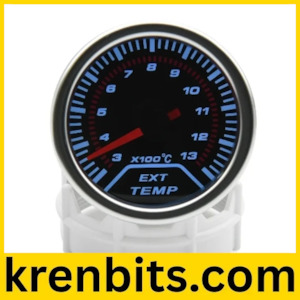 Landcruiser: EGT Guage 52mm w. Sensor