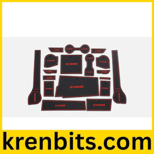 D Max: Isuzu D-Max 21-23 Anti Slip Gate Slot Mats