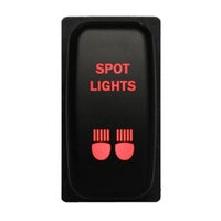 Mitsubishi Triton: 12V Endeavor Galant LED Red Push Switch SPOT LIGHTS For Pajero Mitsubishi Pajero Triton ML MN