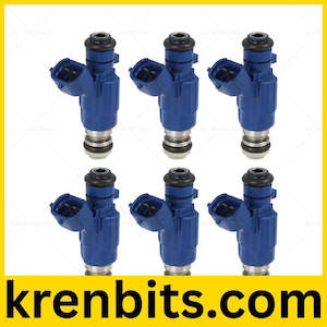 Safari: 6PCS Fuel Injector Suitable For Nissan Patrol Y61 TB48DE RB25DET 16600-AA500