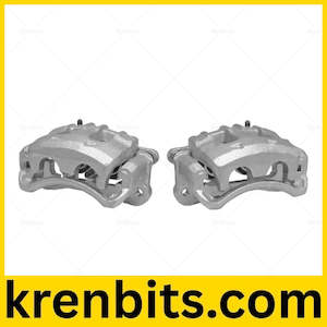 Front LH + RH Disc Brake Caliper Set Suitable For Patrol GU Y61 97-16 Wagon+Ute