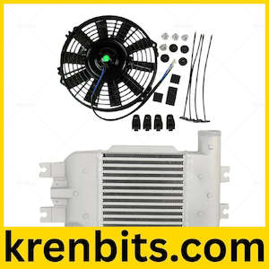 Intercooler+Fan For Nisaan GU Y61 3.0L CRD ZD30 Diesel Common Rail 07-12