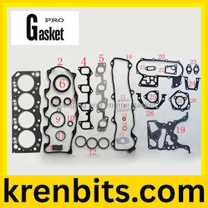 Gasket Pro: 2LT TOYOTA LCRUISER HIACE 2.4 Set China Engine Engine Gasket 04111-54040 51012500