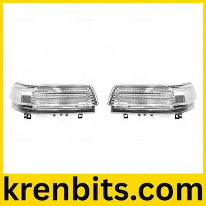 2pc Wing Door Mirror Indicator Suitable for Mitsubishi Pajero NS-NX RH+LH