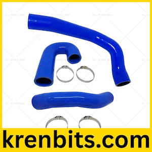 Pajero: 3pcs Intercooler Hose+Clamps Suitable for Mitsubishi Pajero NS NT NX NW 3.2LT