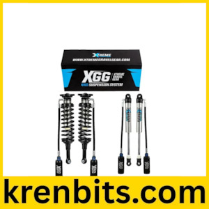 Xtreme Gravel Gear Lift Kits: Toyota Hilux N70 XGG Pro XS 2.5 Nitro Performance lift kit - 2005 to 2015