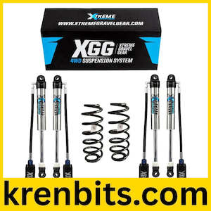 Xtreme Gravel Gear Lift Kits: Toyota Landcruiser 76/78/79 series XGG Pro XS 2.5 Nitro Performance Lift kit