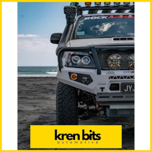 Rockarmor Gt Hoop Steel Bullbar - Toyota Hilux N70 2005-2011