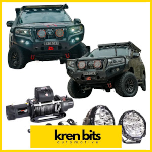 Rockarmor Gt: Rockarmor Gt Hoop Bullbar Combo Pack - Toyota Prado 150 2017+