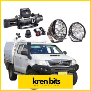 Rockarmor Gt Hoopless Bullbar Frontal Combo - Toyota Hilux N70 2005-2011