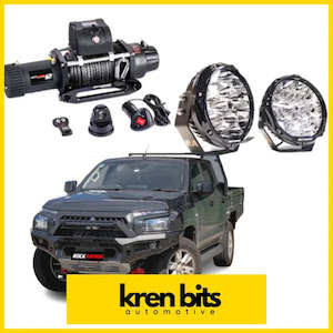 Rockarmor Gt Hoopless Bullbar Combo Pack - Mitsubishi Mv Triton 2024