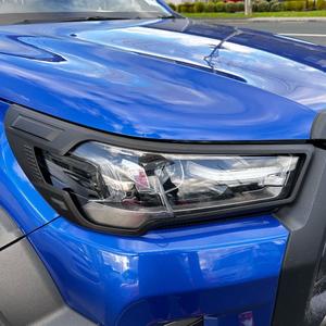 Lights: Headlight Covers Toyota Hilux 2021-2025 SR/SR5/SR5 Cruiser