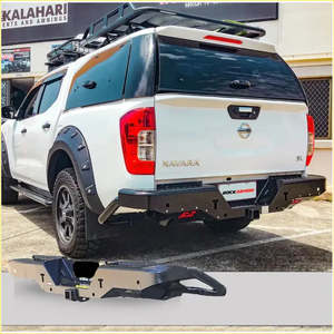 Nissan Navara Np300: Rockamor Elite Steel Rear Step / Towbar To Suit Nissan Navara Np300 D23 2015 to current