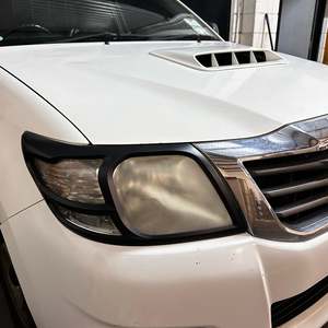 Lights: Headlight Covers Toyota Vigo 2012-2015 Matte Black