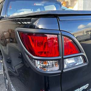 Lights: Taillight Covers Mazda BT-50 2012-2020 Matte Black