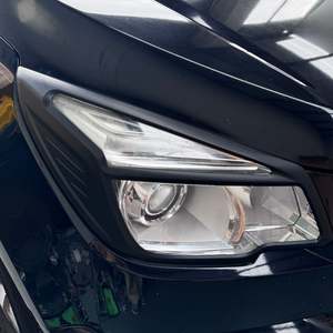 Lights: Headlight Covers Holden Colorado 2012-2016 Matte Black