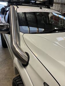 AJF FAB Mitsubishi MQ Triton 4” Stainless Snorkel