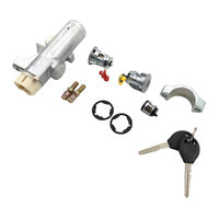 Nissan Patrol: Ignition Barrel Door Locks With Bolts Fit For Nissan Patrol DX ST GU Y61 Ute 2000-2017