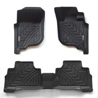 Mitsubishi Pajero: 3D TPE Waterproof Floor Mats For Mitsubishi Pajero Sport 2015-2024
