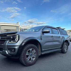 Fender Flares: Fender Flare Ford Ranger 2022+ Sport Smooth Style Matte Black Double